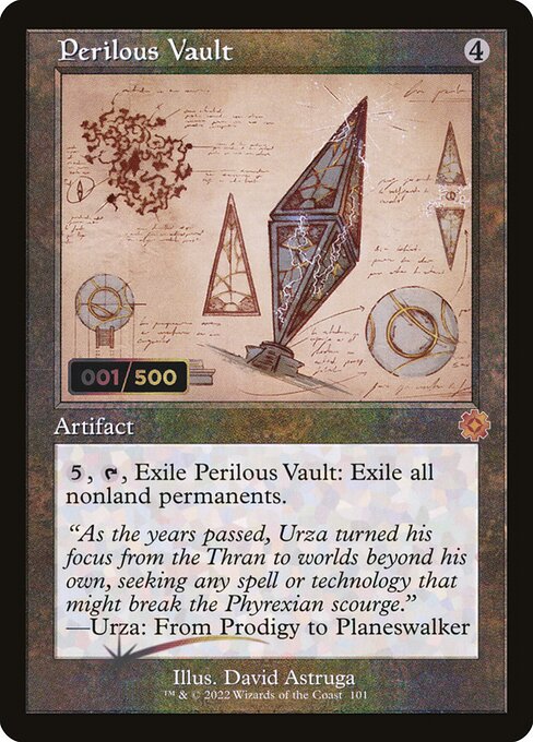 Perilous Vault (101z) [The Brothers' War Retro Artifacts]