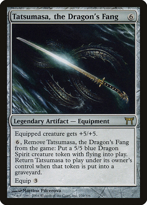 Tatsumasa, the Dragon's Fang (270) [Champions of Kamigawa]