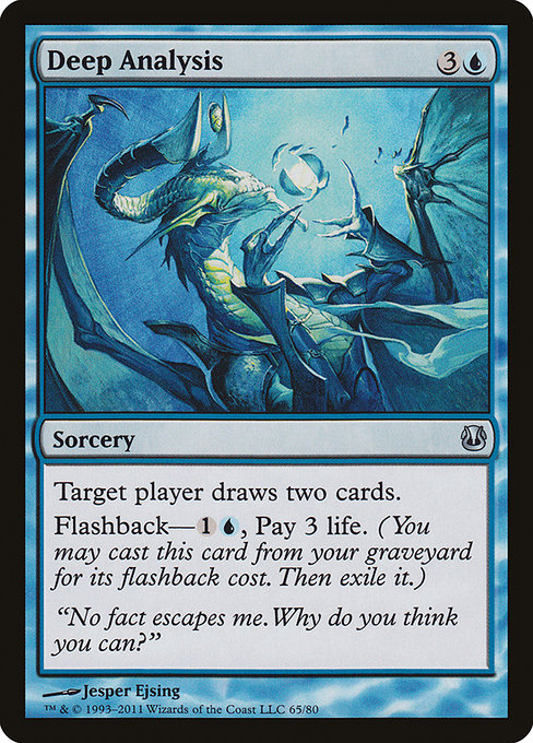Deep Analysis (65) [Duel Decks: Ajani vs. Nicol Bolas]