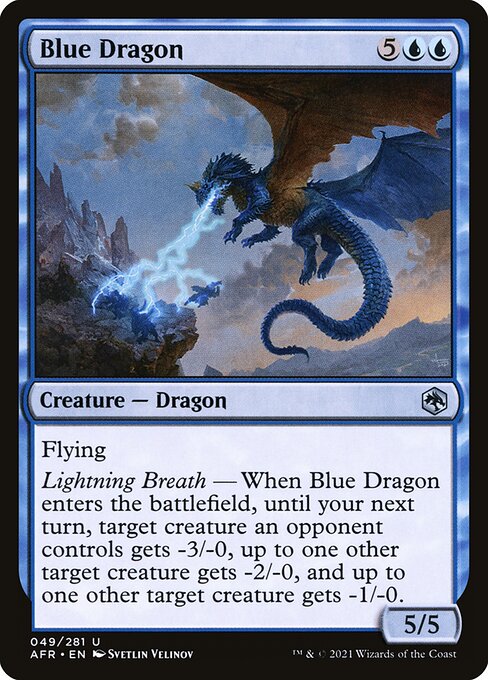 Blue Dragon (49) [Adventures in the Forgotten Realms]