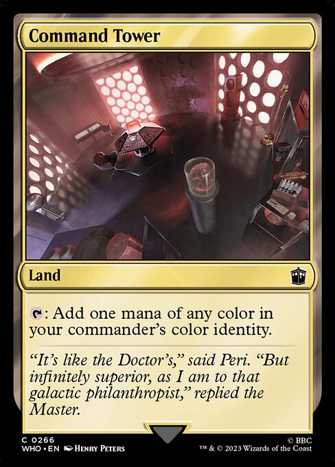 Command Tower (266) [Doctor Who]