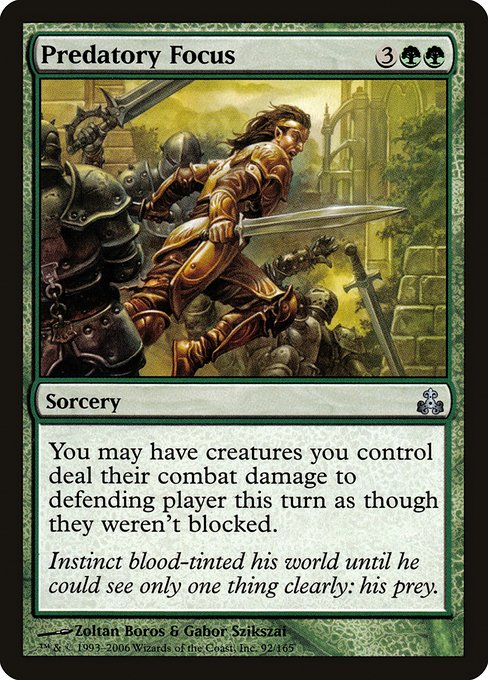 Predatory Focus (92) [Guildpact]
