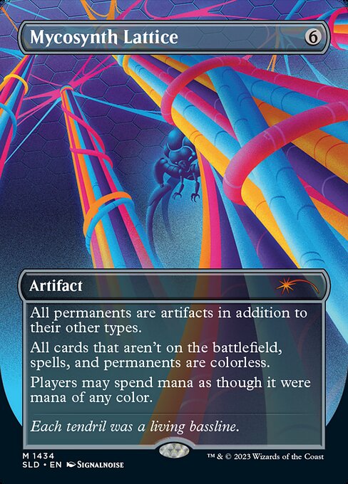Mycosynth Lattice (1434) [Secret Lair Drop] [Borderless]