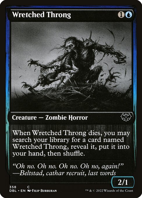 Wretched Throng (358) [Innistrad: Double Feature]