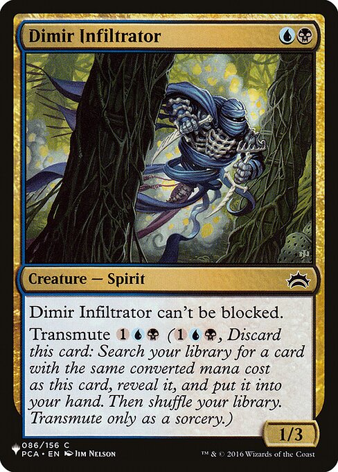 Dimir Infiltrator (PCA-86) [The List]
