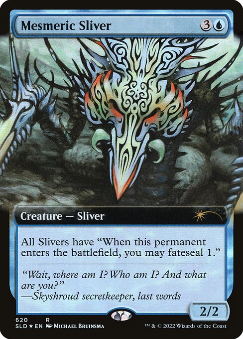 Mesmeric Sliver (620) [Secret Lair Drop] [Extended Art]