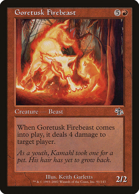 Goretusk Firebeast (91) [Judgment]