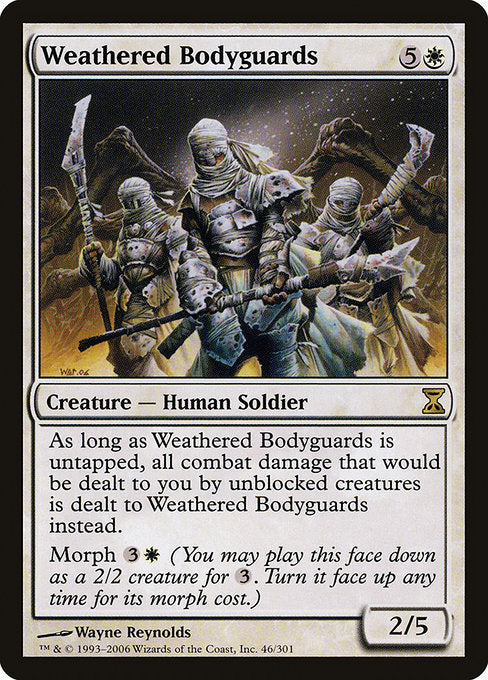 Weathered Bodyguards (46) [Time Spiral]