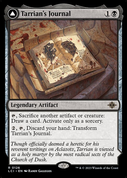 Tarrian's Journal // The Tomb of Aclazotz (126) [The Lost Caverns of Ixalan]