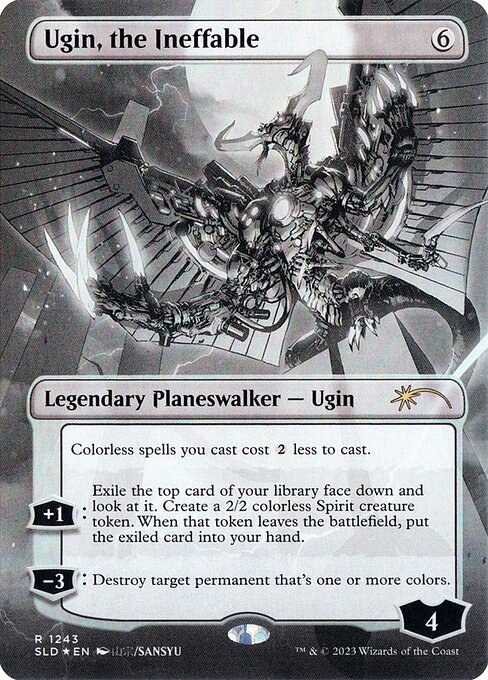 Ugin, the Ineffable (1243) [Secret Lair Drop] [Borderless]
