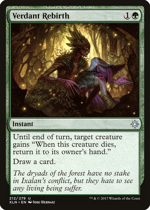 Verdant Rebirth (212) [Ixalan]