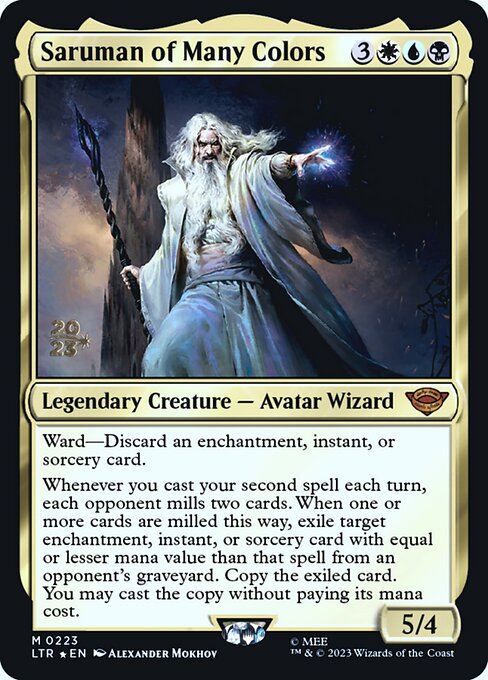Saruman of Many Colors (223s) [Tales of Middle-earth Promos]