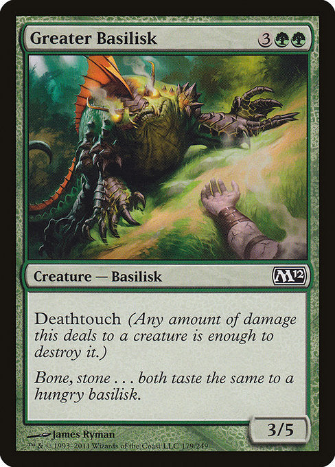Greater Basilisk (179) [Magic 2012]
