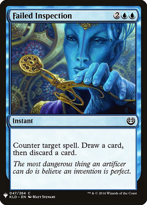Failed Inspection (KLD-47) [The List]