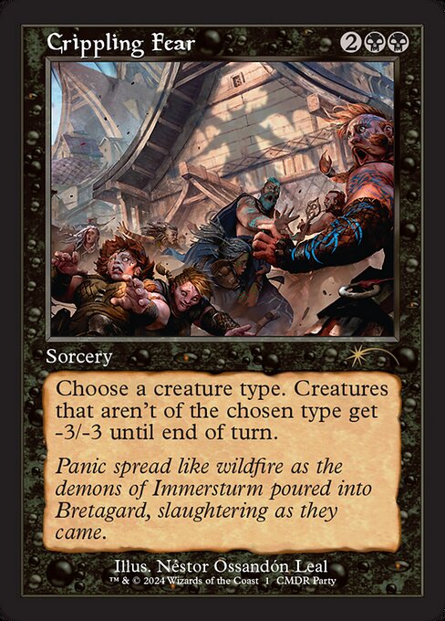 Crippling Fear (17) [Wizards Play Network 2024]