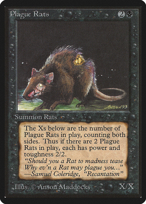 Plague Rats (122) [Limited Edition Beta]