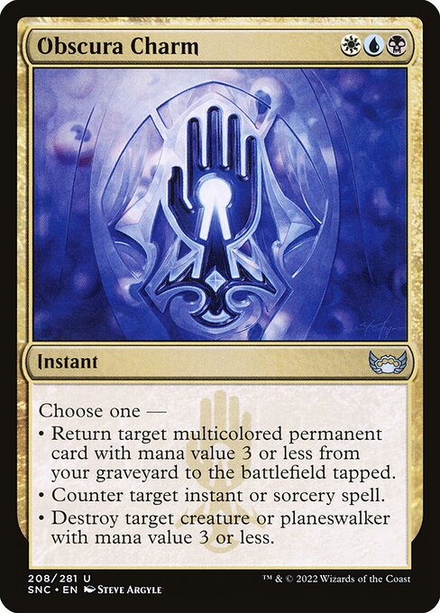 Obscura Charm (208) [Streets of New Capenna]