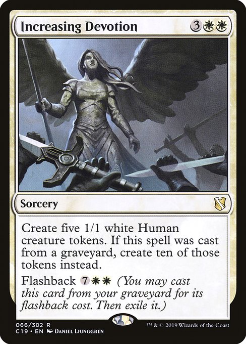 Increasing Devotion (66) [Commander 2019]