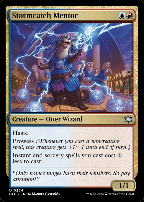 Stormcatch Mentor (234) [Bloomburrow]