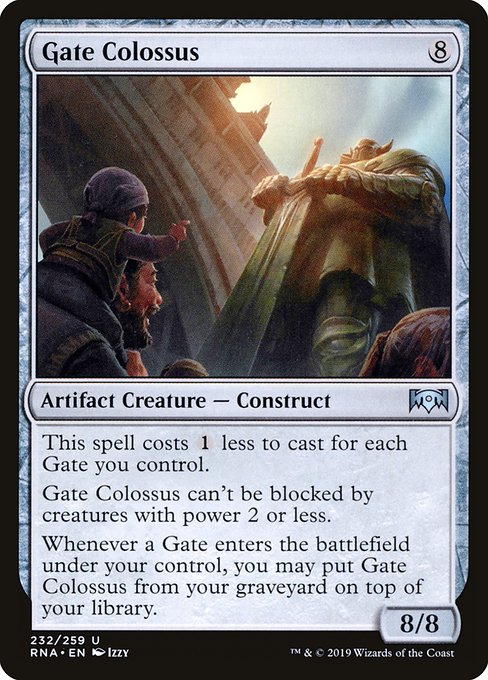 Gate Colossus (232) [Ravnica Allegiance]