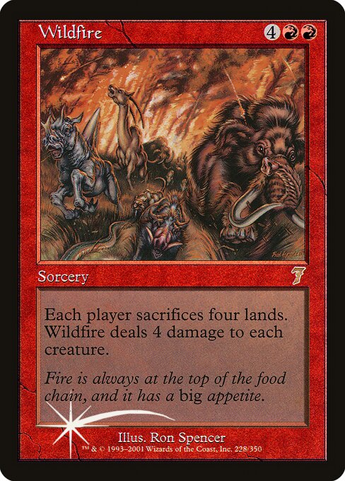 Wildfire (228★) [Seventh Edition]