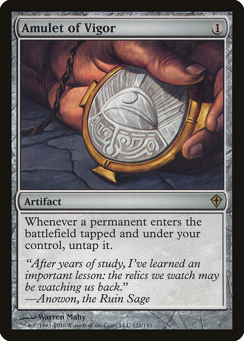 Amulet of Vigor (121) [Worldwake]