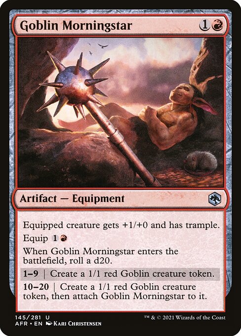 Goblin Morningstar (145) [Adventures in the Forgotten Realms]