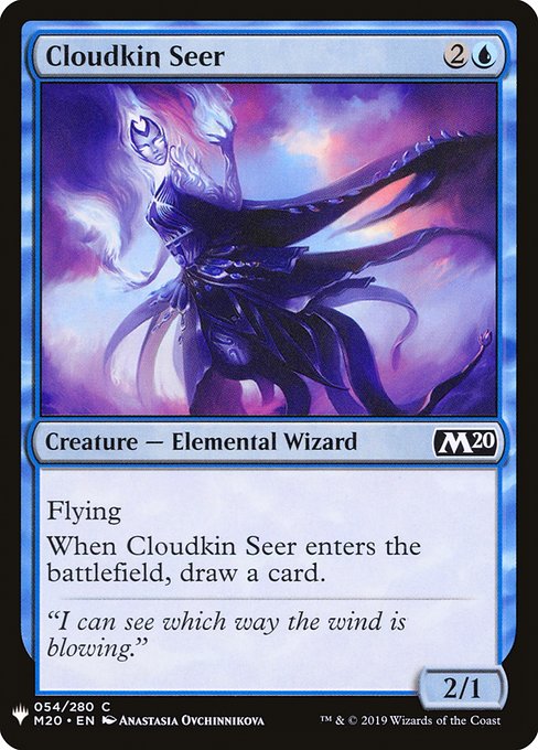 Cloudkin Seer (M20-54) [The List]