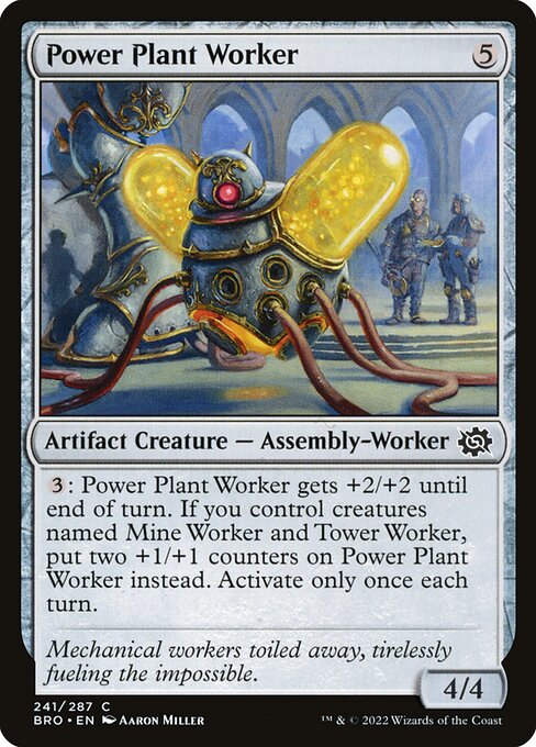 Power Plant Worker (241) [The Brothers' War]