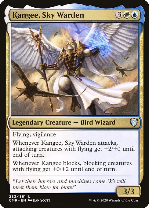 Kangee, Sky Warden (283) [Commander Legends]