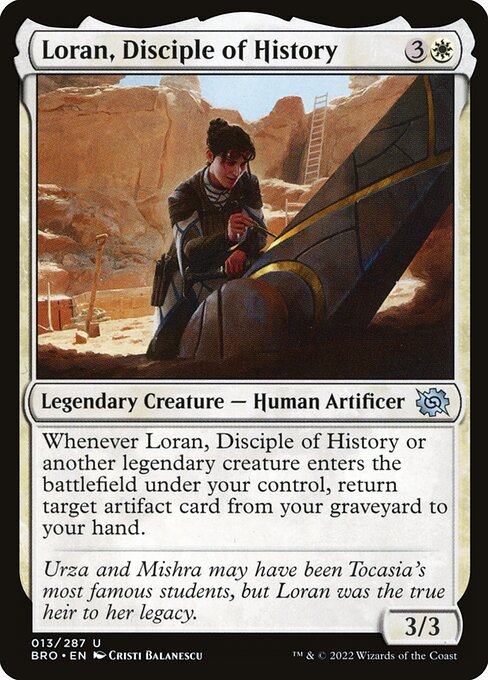 Loran, Disciple of History (13) [The Brothers' War]