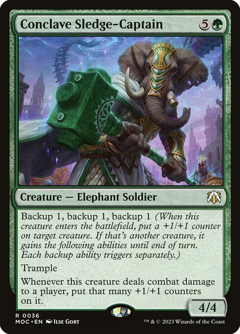 Conclave Sledge-Captain (36) [March of the Machine Commander]