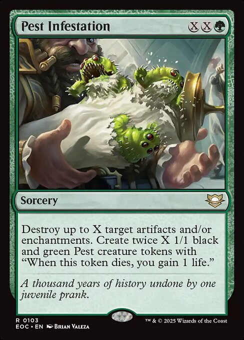 Pest Infestation (103) [Edge of Eternities Commander]