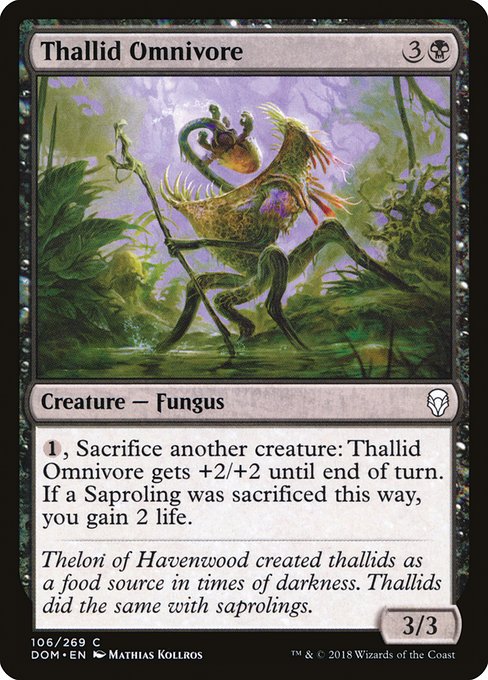 Thallid Omnivore (106) [Dominaria]