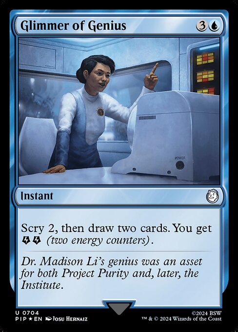 Glimmer of Genius (704) [Fallout]