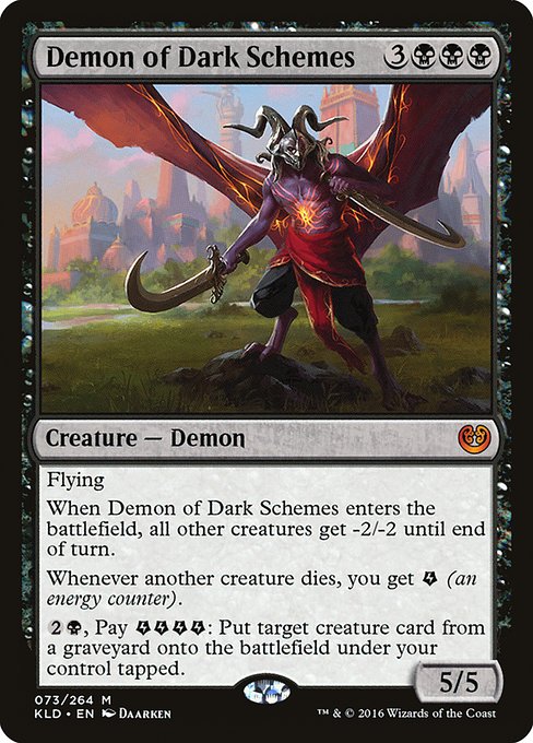 Demon of Dark Schemes (73) [Kaladesh]