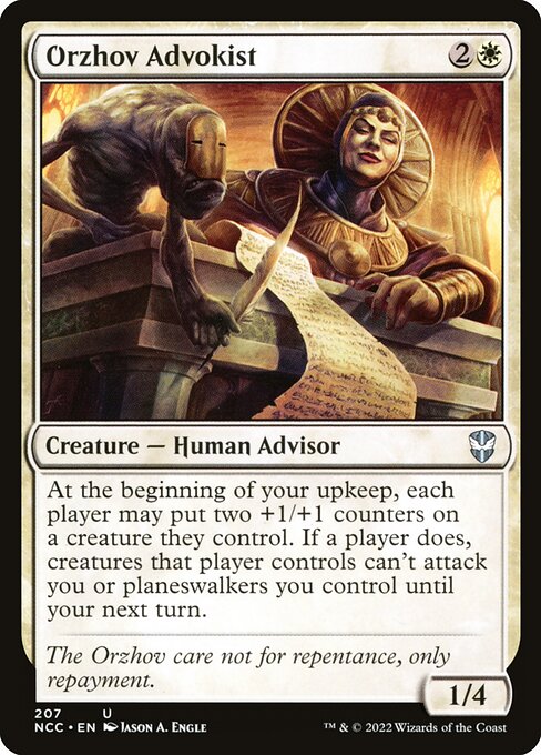 Orzhov Advokist (207) [New Capenna Commander]