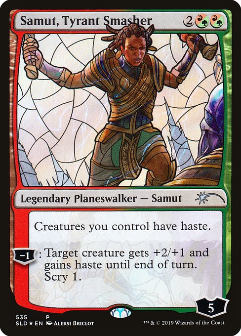 Samut, Tyrant Smasher (535) [Secret Lair Drop]