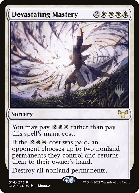 Devastating Mastery (14p) [Strixhaven: School of Mages Promos]