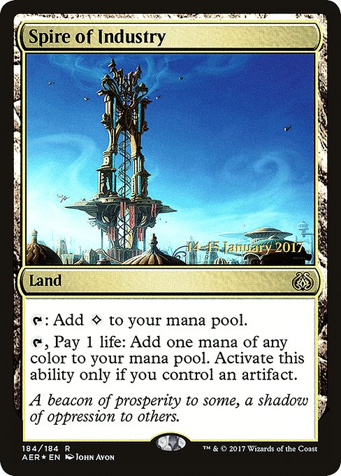 Spire of Industry (184s) [Aether Revolt Promos]