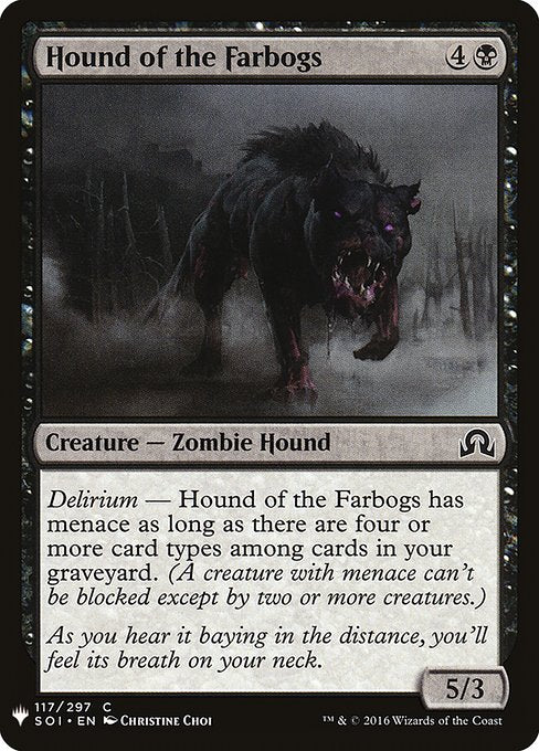 Hound of the Farbogs (SOI-117) [The List]