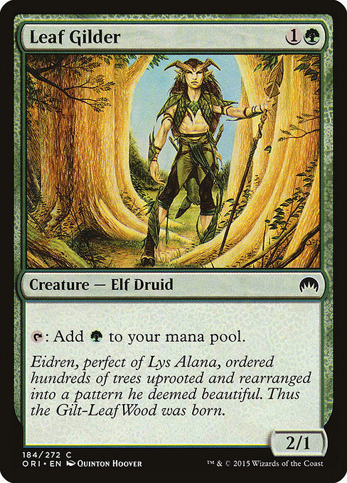 Leaf Gilder (184) [Magic Origins]