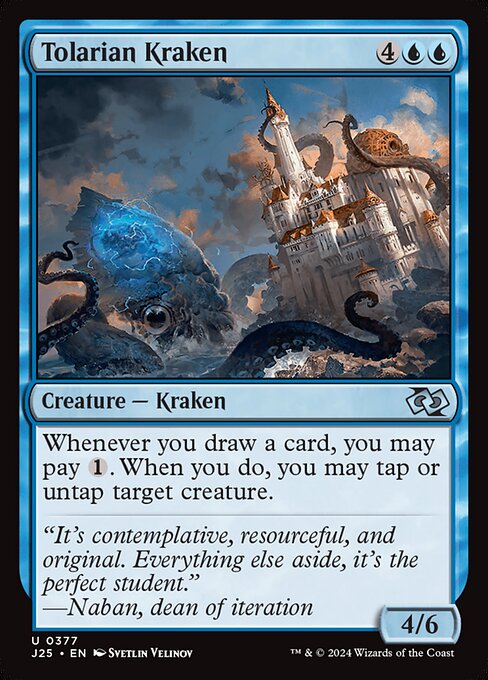 Tolarian Kraken (377) [Foundations Jumpstart]