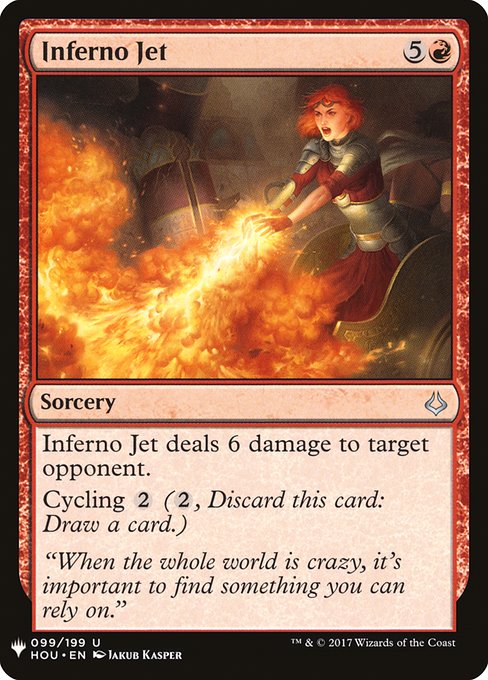 Inferno Jet (HOU-99) [The List]