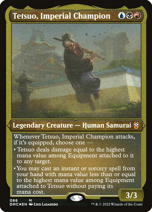 Tetsuo, Imperial Champion (66) [Dominaria United Commander]