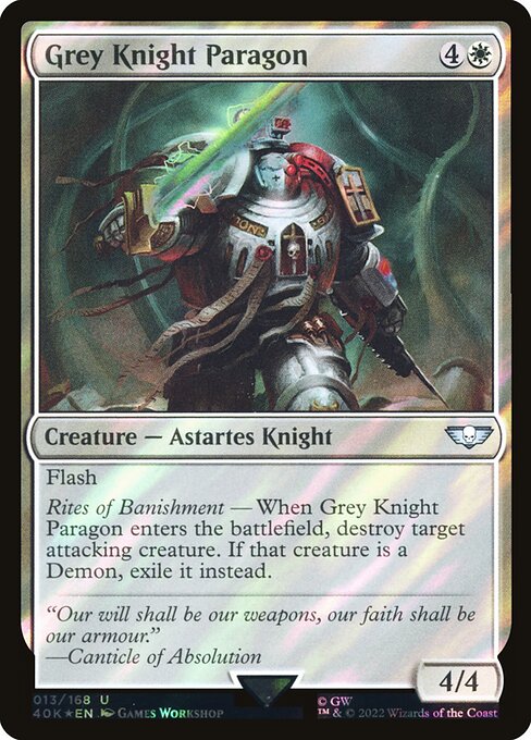 Grey Knight Paragon (13★) [Warhammer 40,000 Commander]