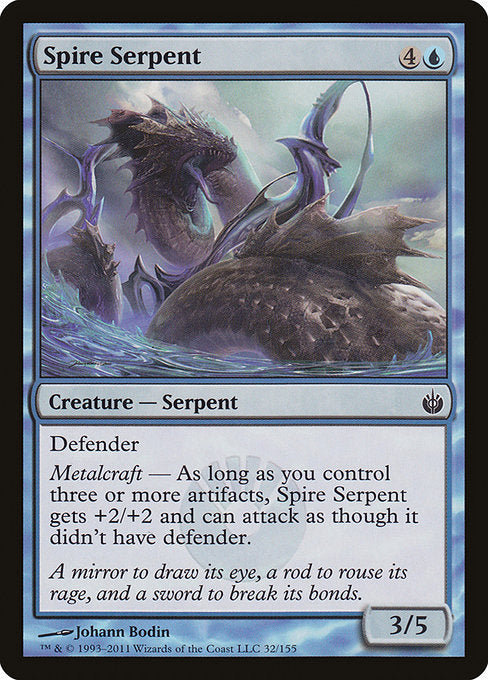 Spire Serpent (32) [Mirrodin Besieged]