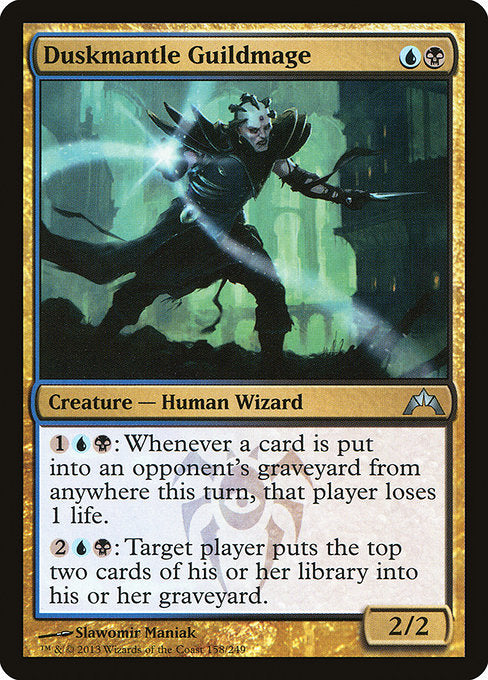 Duskmantle Guildmage (158) [Gatecrash]