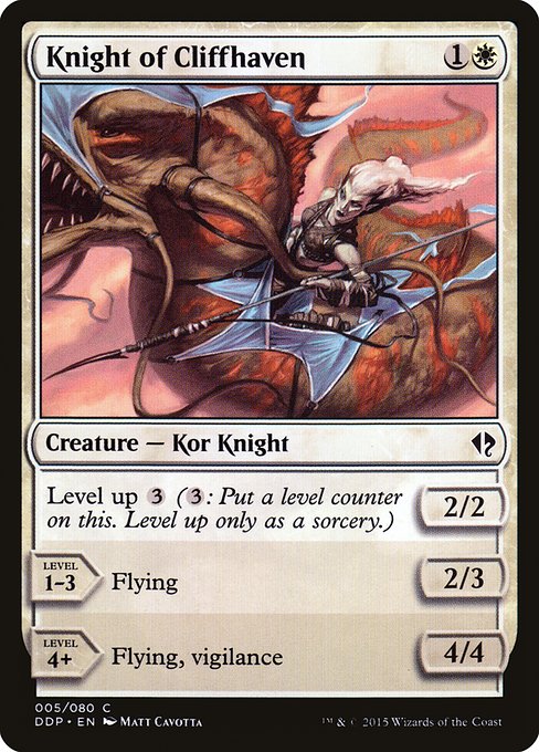 Knight of Cliffhaven (5) [Duel Decks: Zendikar vs. Eldrazi]