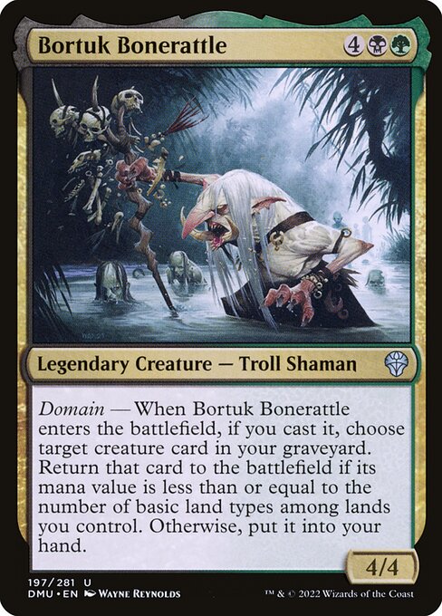 Bortuk Bonerattle (197) [Dominaria United]